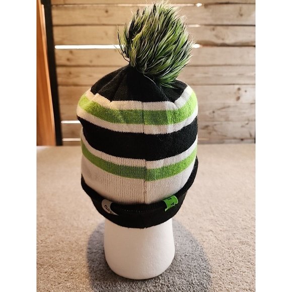 Boco Gear Pom Pom Hat West Stride Atlanta Ga. Toboggan - Picture 3 of 5